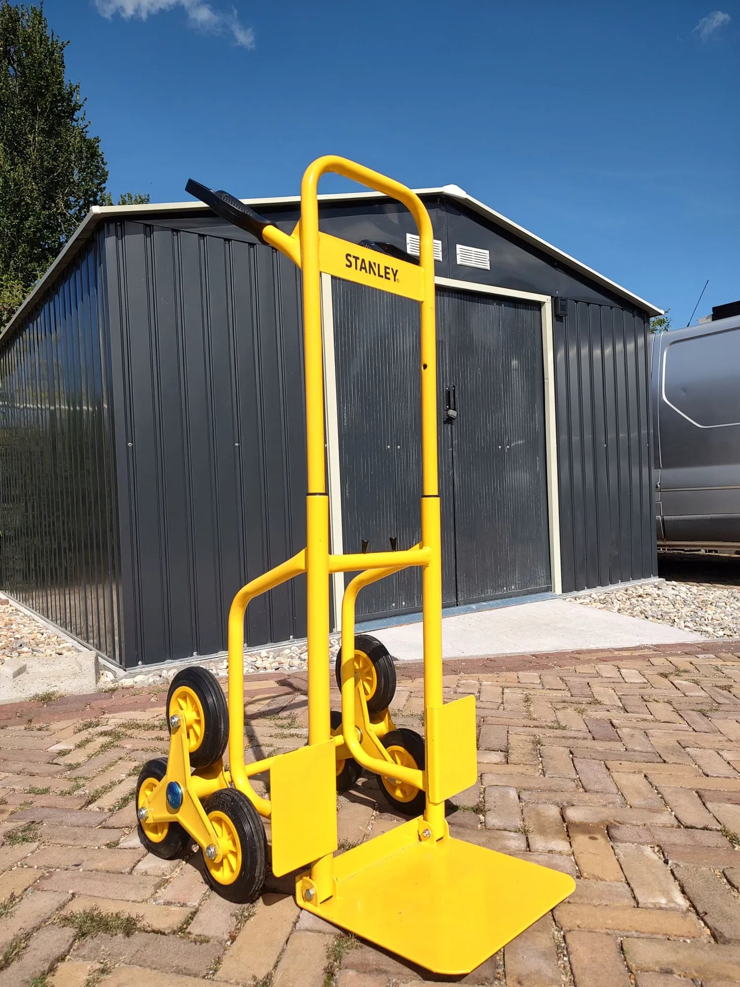 Stanley trap steekwagen inklapbaar 120 kg - links